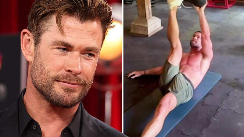 Chris Hemsworth fans spot major wardrobe malfunction in new workout video