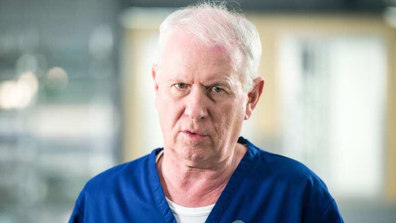 Derek Thompson is departing Casualty after 37 years on the BBC soap, where he has played much-loved character Charlie Fairhead (Image: PA)
