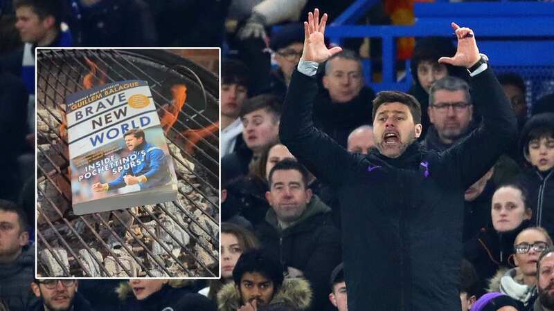 Furious Spurs fan burns Pochettino