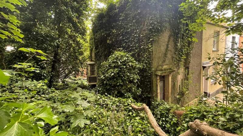 A townhouse has been priced at £300k despite being off-limits to viewers (Image: Hollis Morgan / SWNS)