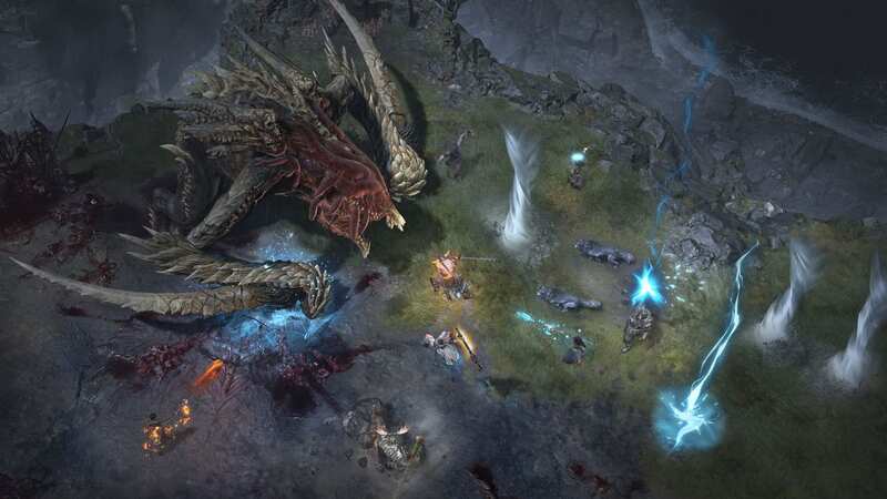 Diablo 4 is playable solo, but some challenges are too great to not go in as a full party (Image: Activision Blizzard)