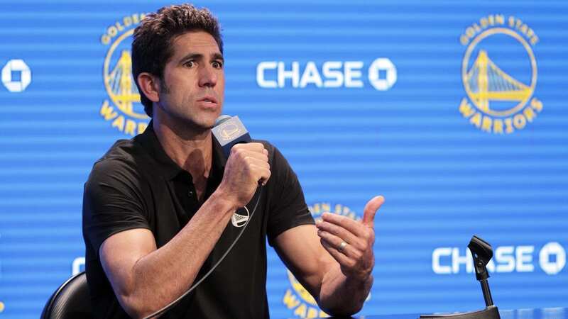 Bob Myers has a strong relationship with Golden State Warriors superstar Steph Curry (Image: Getty Images)