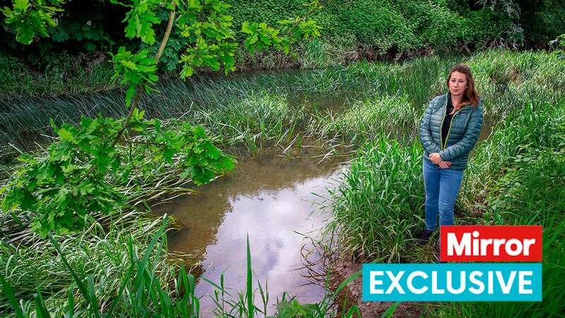 Nada on the banks of the River Roding (Image: Adam Gerrard / Daily Mirror)