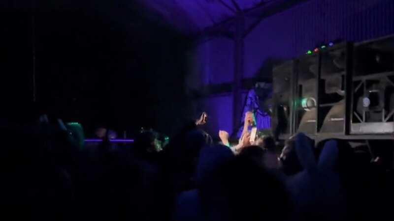 Dorset Police say around 1,500 people attended the rave which took days to close down and clear (Image: Tiktok)