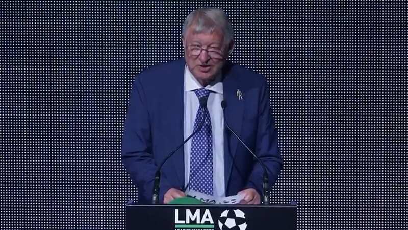 Sir Alex Ferguson made a dig at Pep Guardiola after naming him the LMA