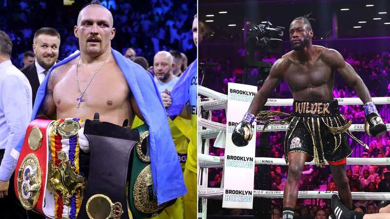 Deontay Wilder accuses rival Oleksandr Usyk of being "afraid" to fight him