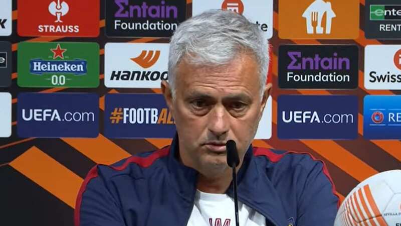 Jose Mourinho has never lost a European final (Image: YouTube/AS Roma)