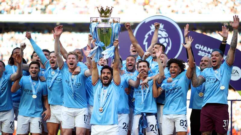 Manchester City celebrate another Premier League title (Image: Getty Images)