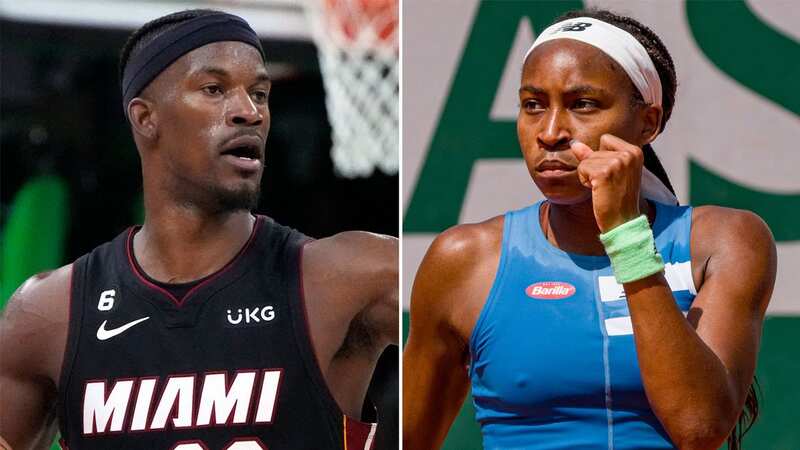 Jimmy Butler made a promise to Coco Gauff before the Heat had reached the Play-Offs (Image: Getty)