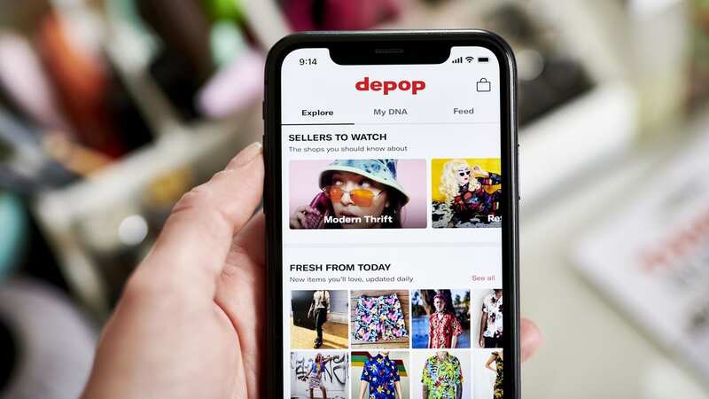 Online reselling platforms are becoming more popular, as nearly half of those who have sold pre-loved goods have done so through Depop (Image: Gabby Jones/Bloomberg/Getty Images)