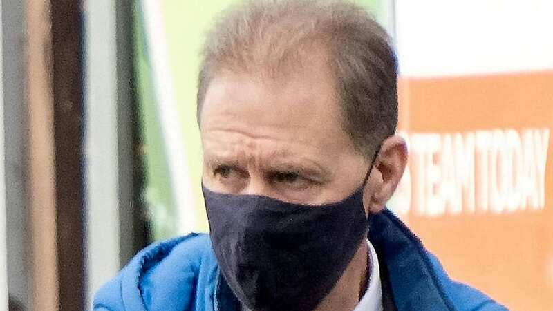 Vince King who was in charge of the husky when it killed his baby daughter (Image: Tom Maddick / SWNS)
