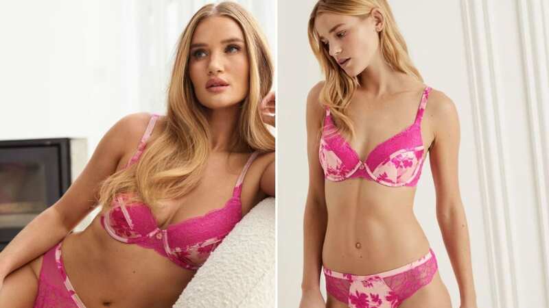 M&S shoppers are rushing to get their hands on the Rosie Huntington-Whiteley bra (Image: M&S)