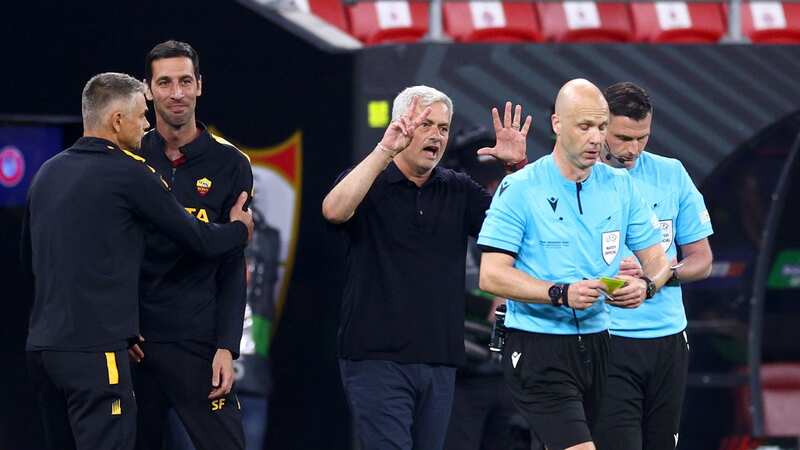 Jose Mourinho was furious with Anthony Taylor