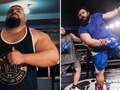 Iranian Hulk shows off nine-month transformation after embarrassing boxing debut