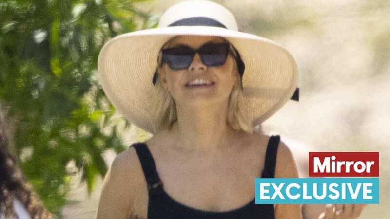 Holly Willoughby was spotted on holiday ahead of her This Morning return (Image: Daily Mirror)
