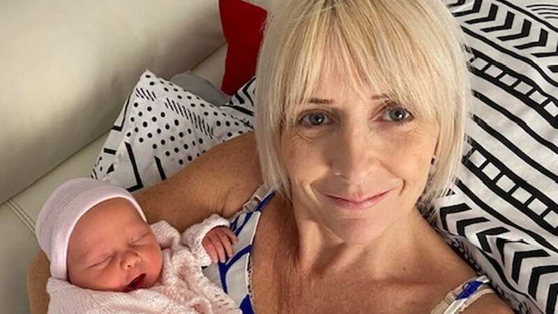 Helen Dalglish, 54, from Glasgow, endured 21 attempts to get pregnant - costing almost £100,000 - before welcoming daughter Daisy Grace (Image: Daily Record)