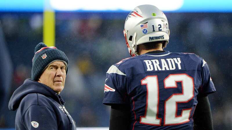 Tom Brady has spoken about working with his former coach Bill Belichick at the New England Patriots (Image: Jim Davis/The Boston Globe via Getty Images)