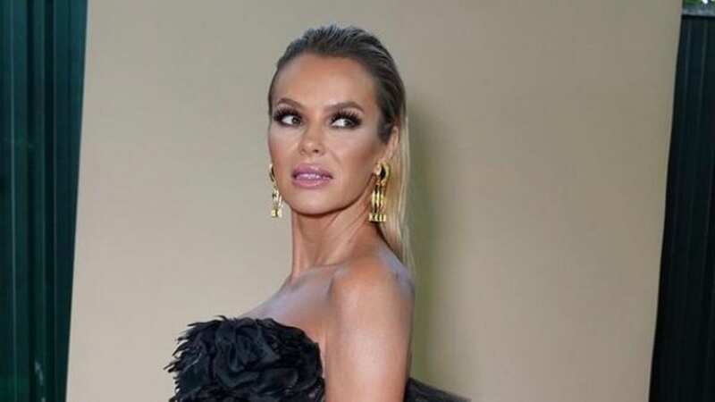 Amanda Holden stunned in her dramatic black gown