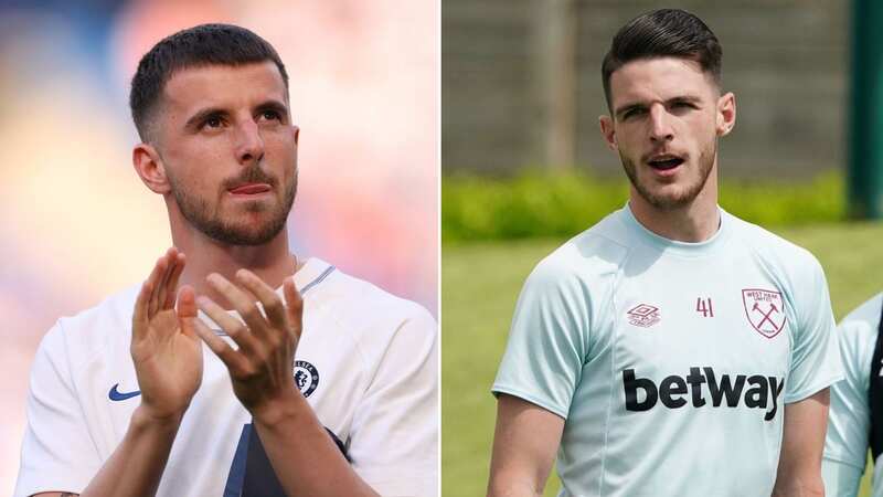 Mason Mount and Declan Rice are two names in the frame for Arsenal this summer (Image: Getty Images)