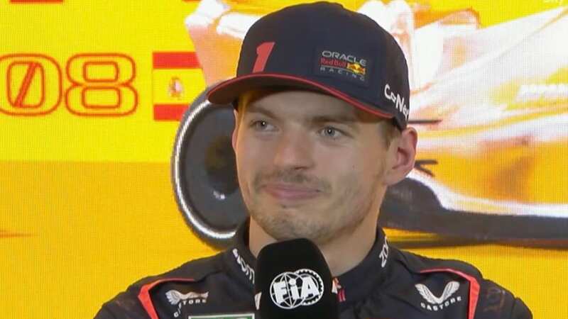 Max Verstappen couldn