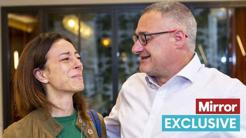 Roy Larner and Eliana Caroccia on the sixth anniversary of the London Bridge terror attack (Image: Reach Commissioned/Steve Bainbridge)