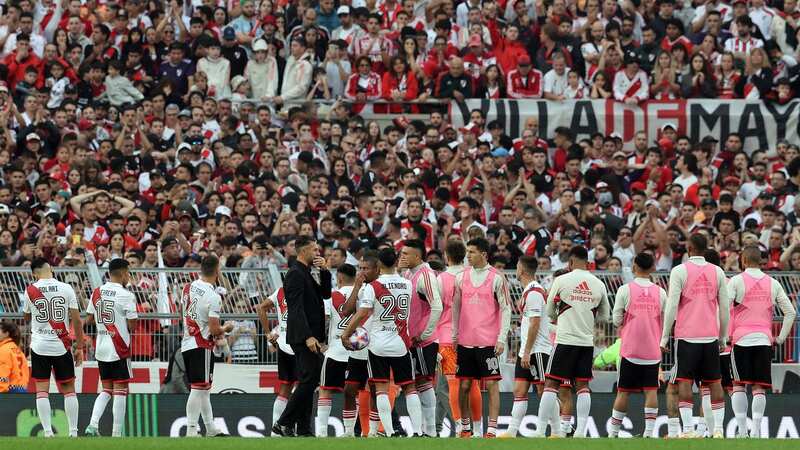A River Plate game has been suspended after a fan fell to their death in the stadium