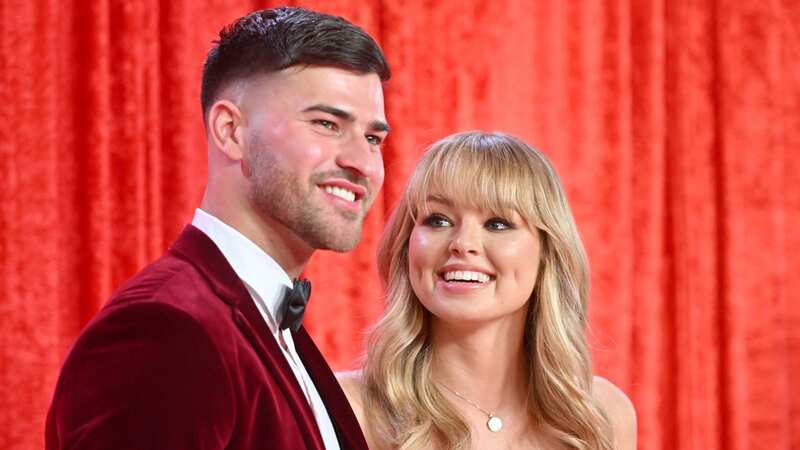 Hollyoaks stars Owen Warner and Jemma Donovan make couple debut at British Soap Awards (Image: Getty Images)