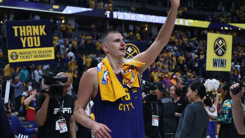 Nikola Jokic is hoping to lead the Denver Nuggets to a first NBA championship in franchise history (Image: AP)