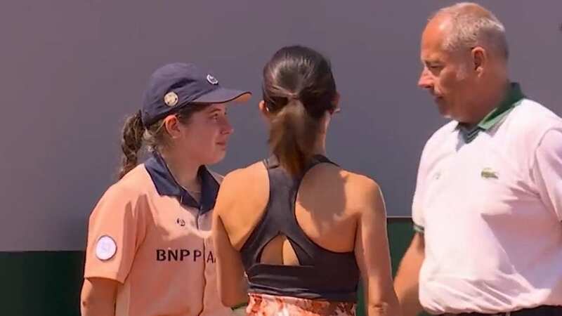A doubles pair have been kicked out of the French Open after a ball girl was left in tears (Image: Eurosport)