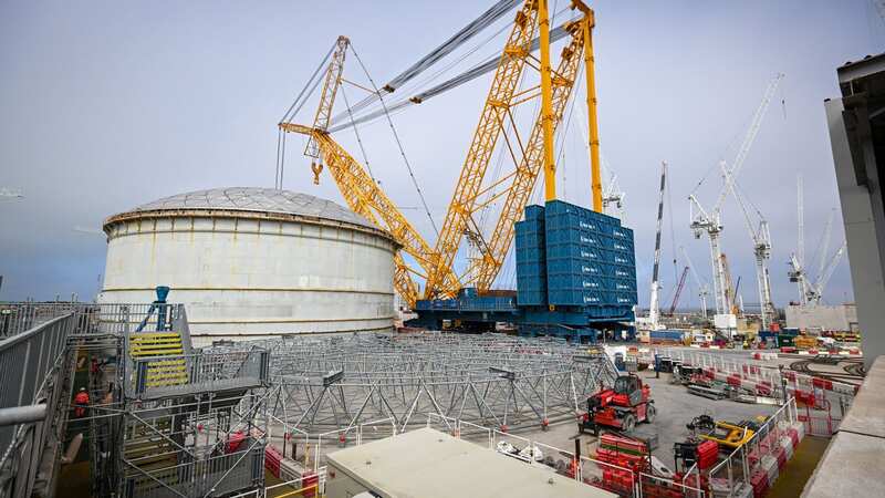 Hinkley Point power station is being constructed in Somerset (Image: Getty Images)