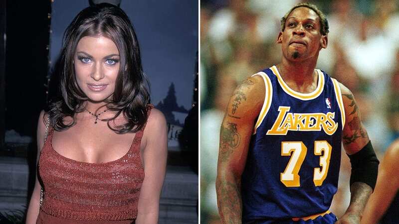 Denis Rodman opened up on his whirlwind relationship with model Carmen Electra (Image: Getty Images)
