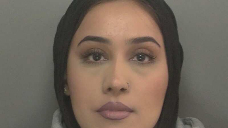 Nasrin Saleh was driving at 103mph while high on laughing has before the crash (Image: Merseyside Police / SWNS)
