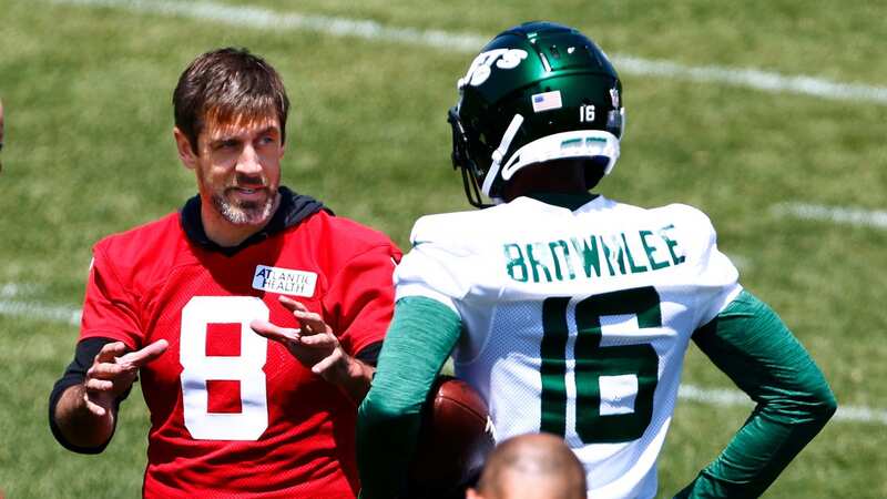 Aaron Rodgers and the New York Jets could feature on Hard Knocks in August. (Image: Rich Schultz/Getty Images)