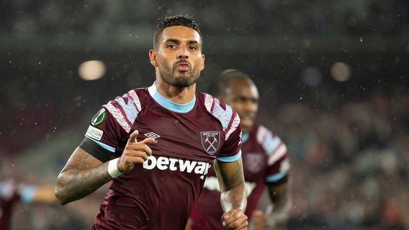 Emerson celebrates after scoring earlier this season (Image: Getty)