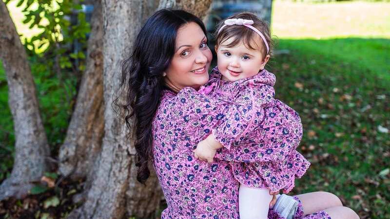 Adina Azarian and her two-year-old daughter both died (Image: Facebook)