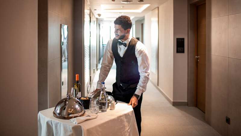The wackiest room service demands include diet water, bison and melted ice cream (Image: Getty Images)