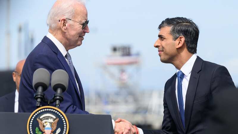 Rishi Sunak will meet Joe Biden during his two-day visit to the States (Image: Getty Images)
