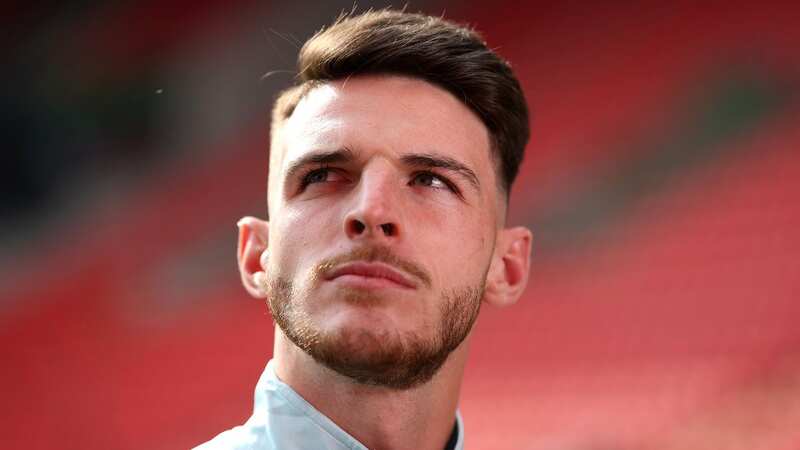 Declan Rice has been told to snub Man United (Image: GETTY / Marc Atkins)