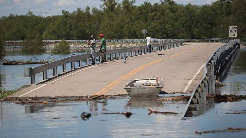 Floodwater from the Mississippi River may have helped spread the bacteria (Image: Getty Images)