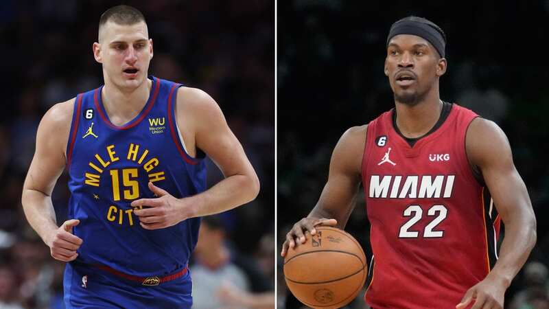 Jokic and the Nuggets square off against Butler and the Heat