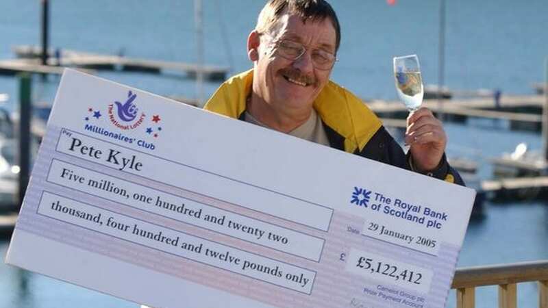 Pete Kyle was incredibly wealthy after winning the lottery (Image: Al Stewart/The Herald WS)