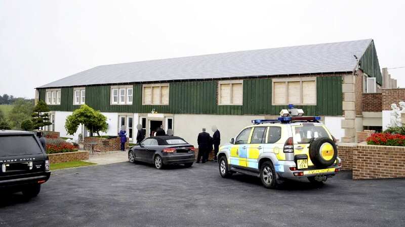Police found the luxury items after raiding the property (Image: Derbyshire Police / SWNS)
