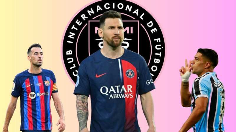 A host of familiar names could join Lionel Messi in the MLS after his stunning announcement that he will join Inter Miami. (Image: Getty/ David Ramos/ SILVIO AVILA / AFP/ Christian Liewig - Corbis/Corbis)