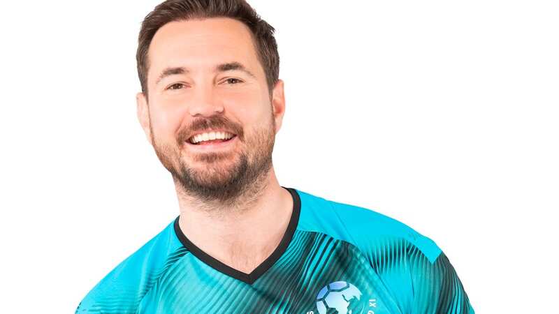 Line Of Duty actor Martin Compston has opened up about his heartfelt reason for his Soccer Aid return (Image: ITV)