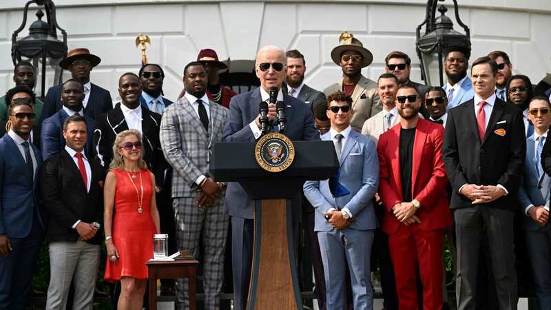 Harrison Butker promoted pro-life at the White House on Monday (Image: 2023 Cooper Neill)