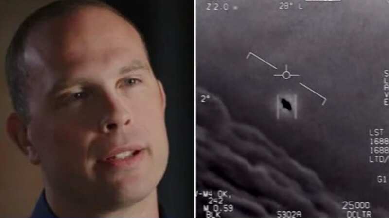 Air Force veteran David Charles Grusch claims the US government is using alien technology to reverse engineer weapons (Image: News Nation)
