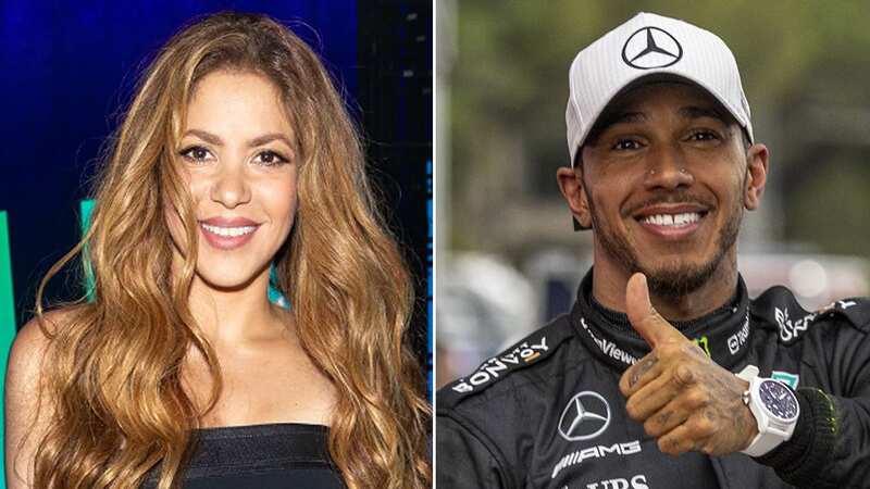 Shakira and Lewis Hamilton are 