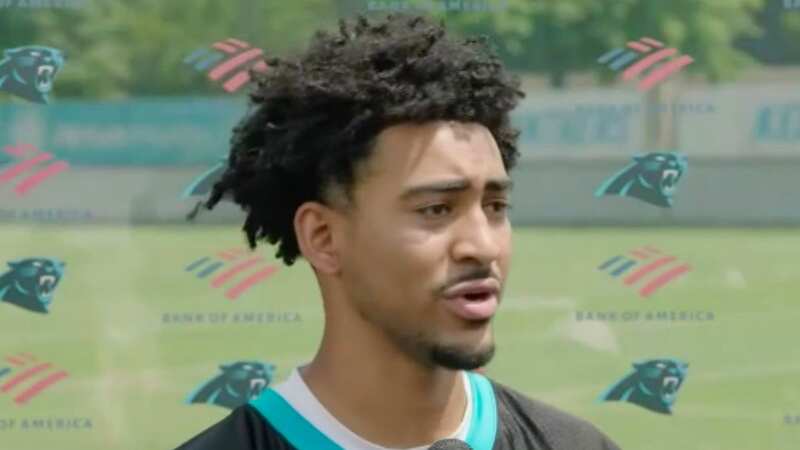 Bryce Young spoke after being named the Carolina Panthers starting quarterback