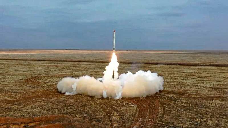 A Russian Iskander K missile launched during a military exercise (Image: AP)