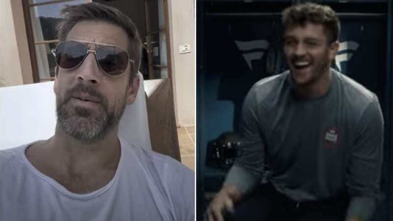 Sean Clifford reacts to Aaron Rodgers asking Green Bay Packers rookie for locker room update (Image: @Fanatics/Youtube)
